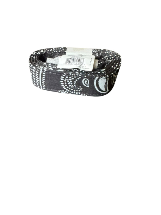 Vera Bradley Accessories - Women's Vera Bradley Wide Lanyard One Size Black White Stellar Paisley